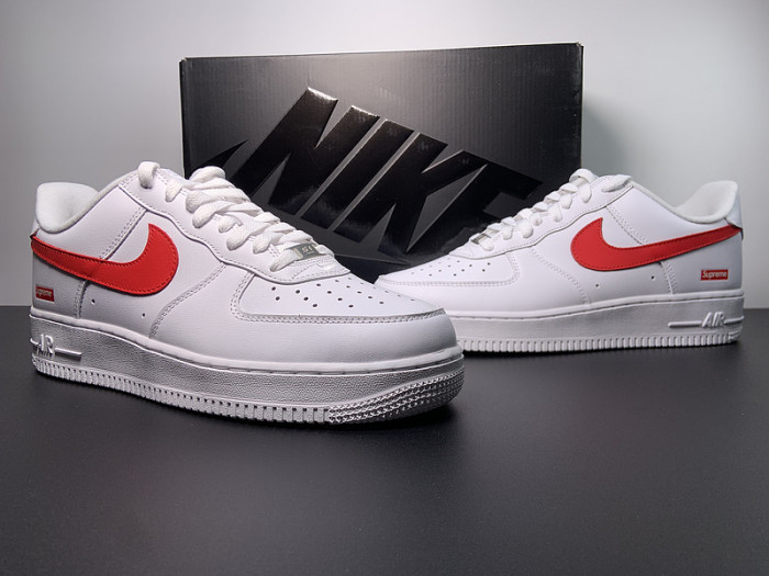 nike air force 1 low S*p*e white speed red cu9225-101