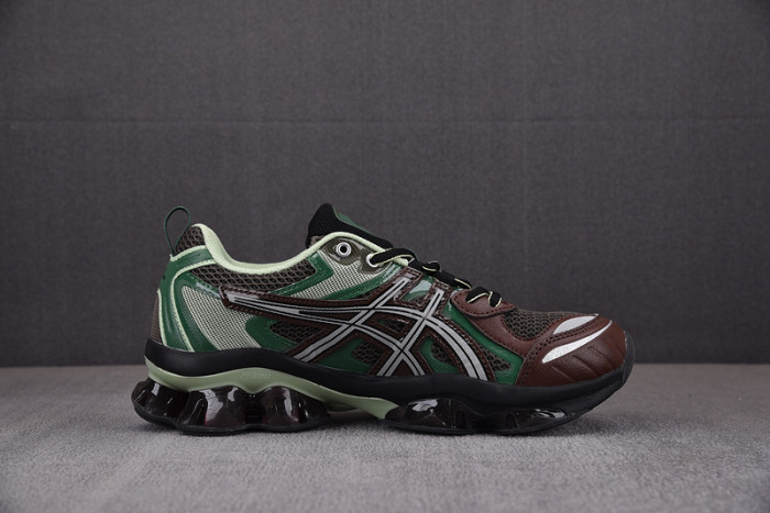As*ic*s men gel-quantum kinetic dark sepia shamrock green 1203a270-251
