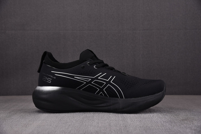 As*ic*s gel nimbus 25 platinum ''black pure silver'' 1011b616-001