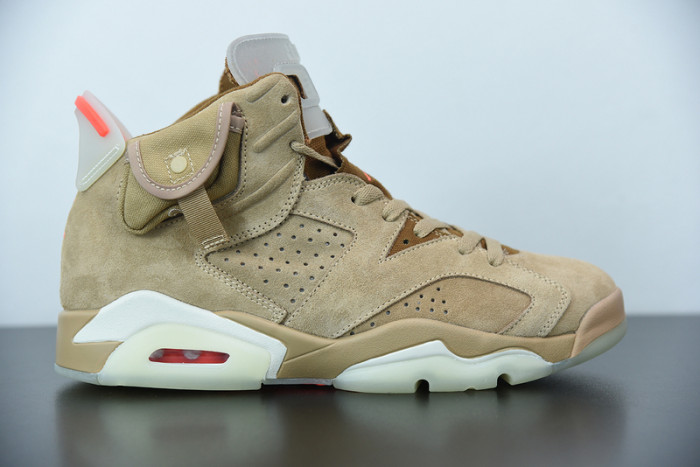 Travis Scott Air Jordan 6 British Khaki