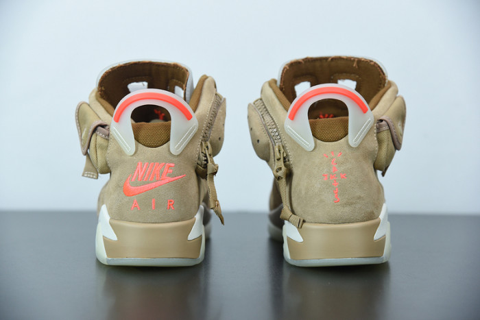 Travis Scott Air Jordan 6 British Khaki