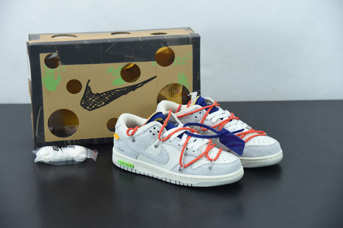 OFW x Nike SB Dunk Low “13 of 50” OW DJ0950-110