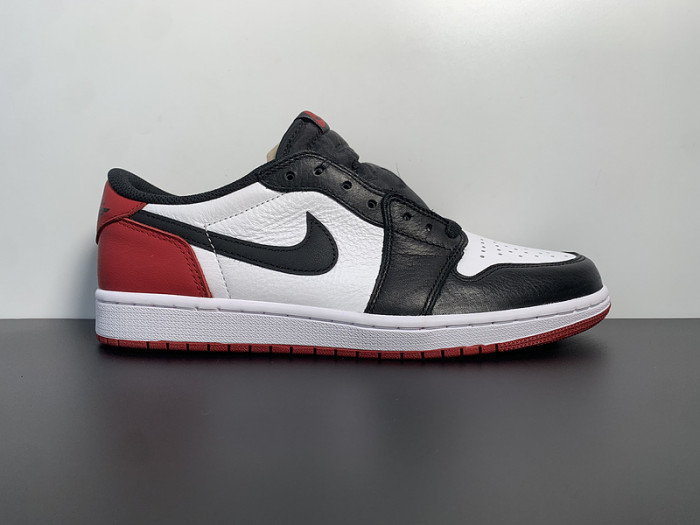 air Jordan 1 Retro Low OG Black Toe - CZ0790-106