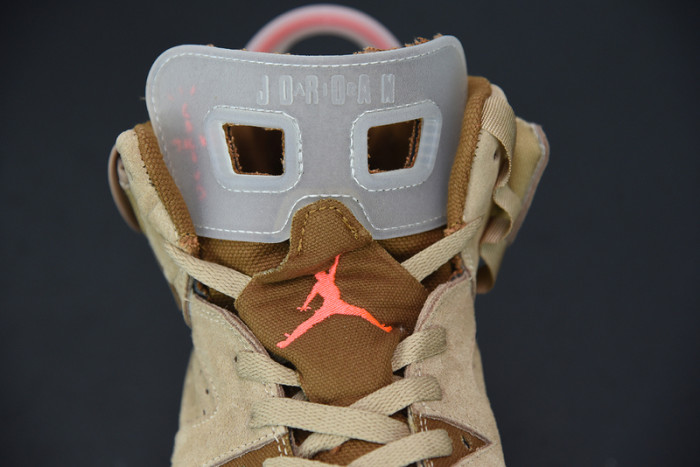 Travis Scott Air Jordan 6 British Khaki