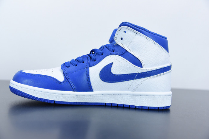 Air Jordan 1 Mid “Hyper Royal” 554724-114