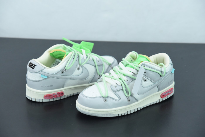 OFW x Nike SB Dunk Low “07 of 50” OW DM1602-108