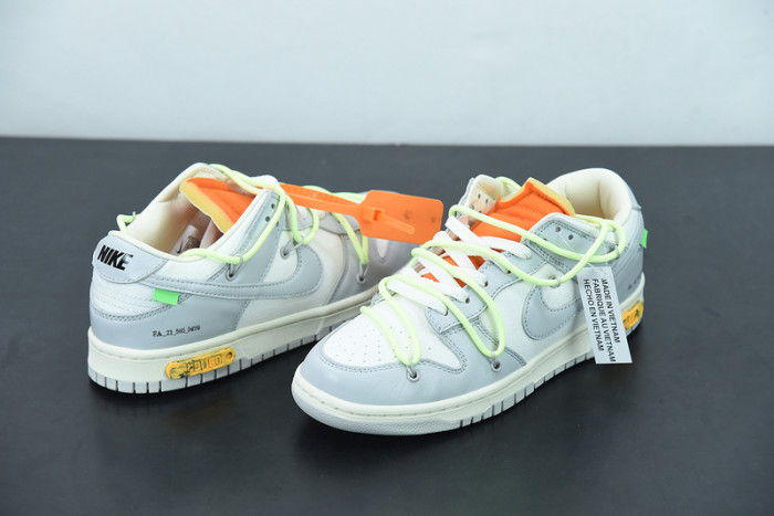 OFW x Nike SB Dunk Low “43 of 50” OW DM1602-128