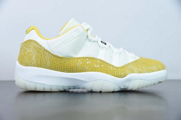 Air Jordan 11 Low ''Yellow Snakeskin AH7860-107