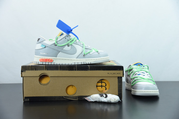 OFW Nike Dunk Low 26 Of 50 OW DM1602-116