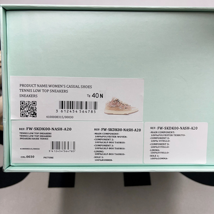 LANVIN CURB SNEAKER