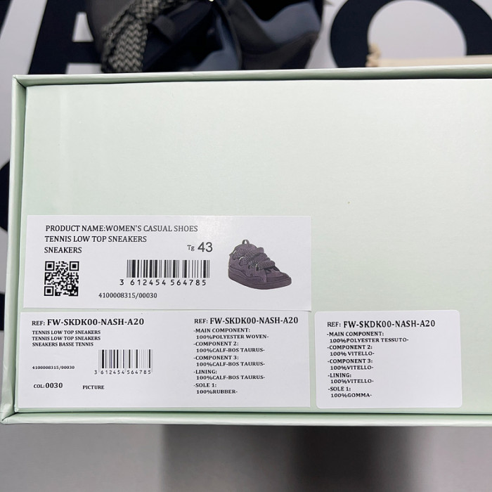 LANVIN CURB SNEAKER
