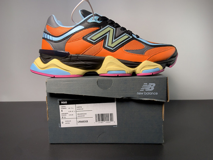 New Balance 9060 Orange Black U9060OGB