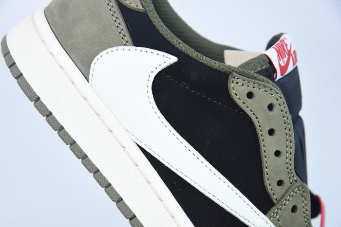 Travis Scott x Air Jordan 1 Low Dark Green CQ4277-008