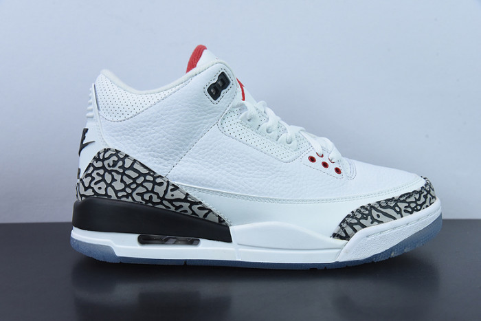 Air Jordan 3 Free Throw Line NRG White Cement 923096 101