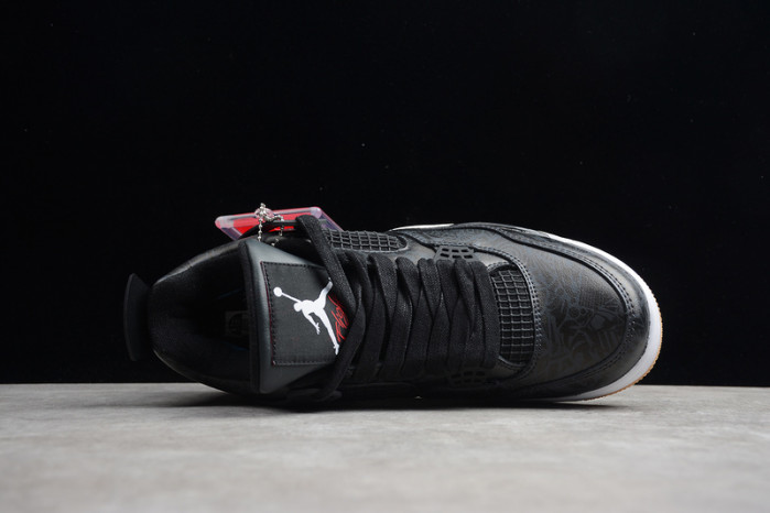 Air Jordan 4 Retro Laser Black Gum - CI1184-001