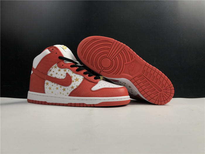 Nike Dunk High Pro SB SPM Red Stars 307385-161