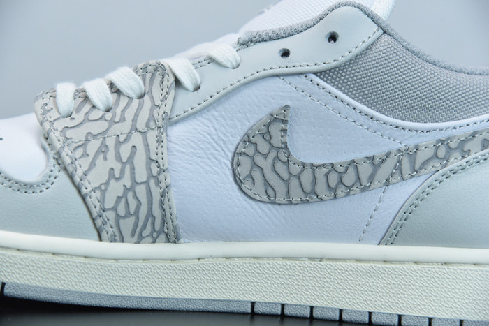Air Jordan 1 Low PRM Smoke Grey Elephant DH4269-100