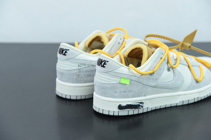OFW Nike Dunk Low 39 Of 50 OW DJ0950-109