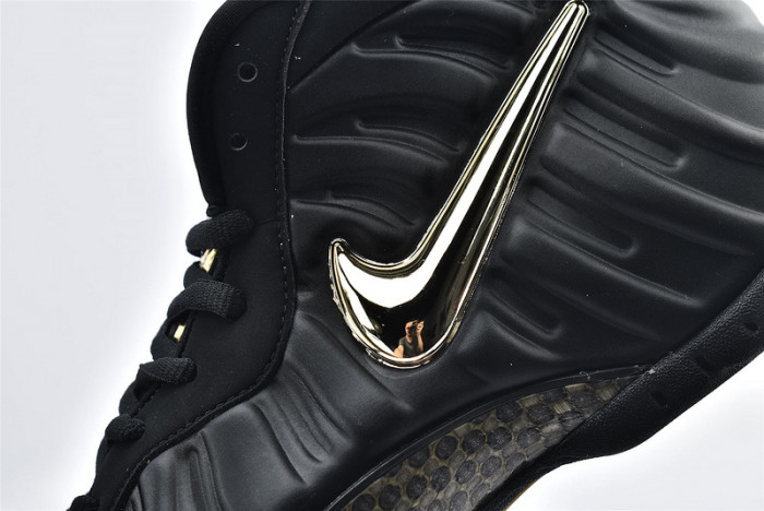 Nike Air Foamposite Pro Black Metallic Gold 624041-009