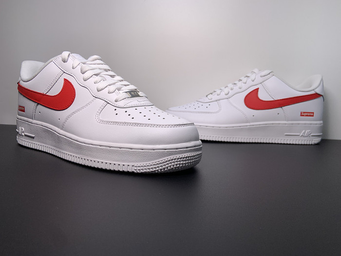 nike air force 1 low S*p*e white speed red cu9225-101