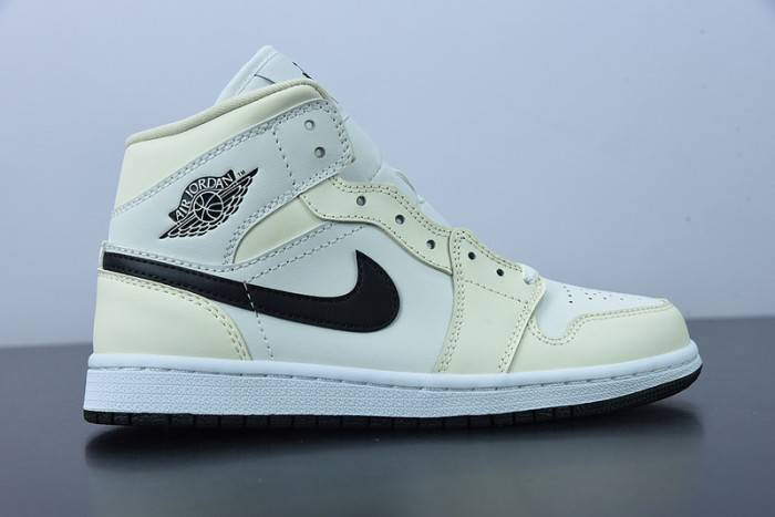 Jordan 1 Mid Coconut Milk (Women''s) - BQ6472-121