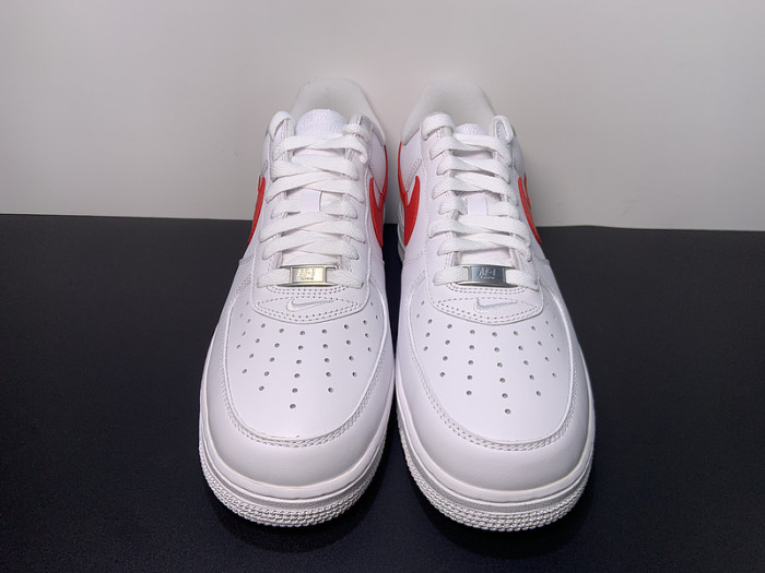 nike air force 1 low S*p*e white speed red cu9225-101