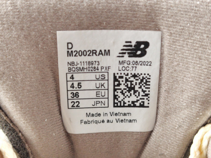 Atmos × New Balance 2002R Oasis M2002RAM