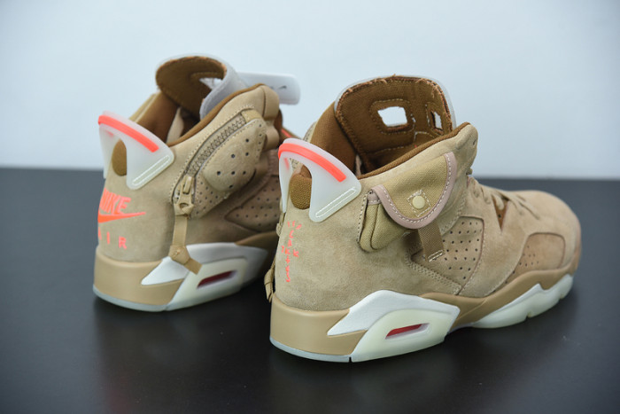 Travis Scott Air Jordan 6 British Khaki