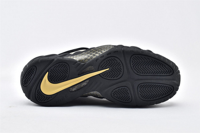 Nike Air Foamposite Pro Black Metallic Gold 624041-009