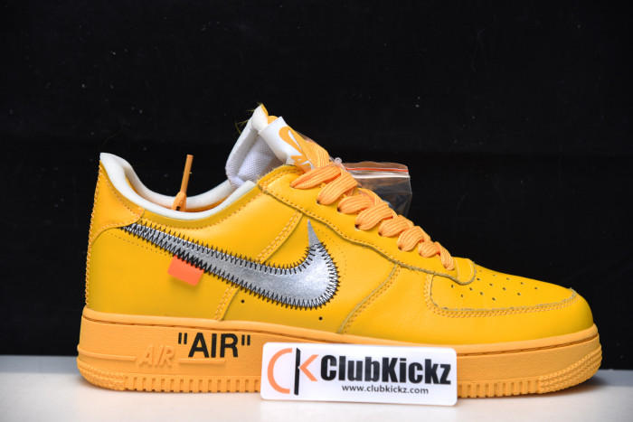 OFW x Nike Air Force 1 Low “University Gold” DD1876-700