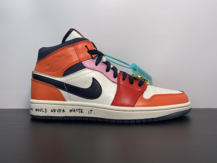 (WMNS) Melody Ehsani x Air Jordan 1 Mid ''Fearless'' CQ7629-100