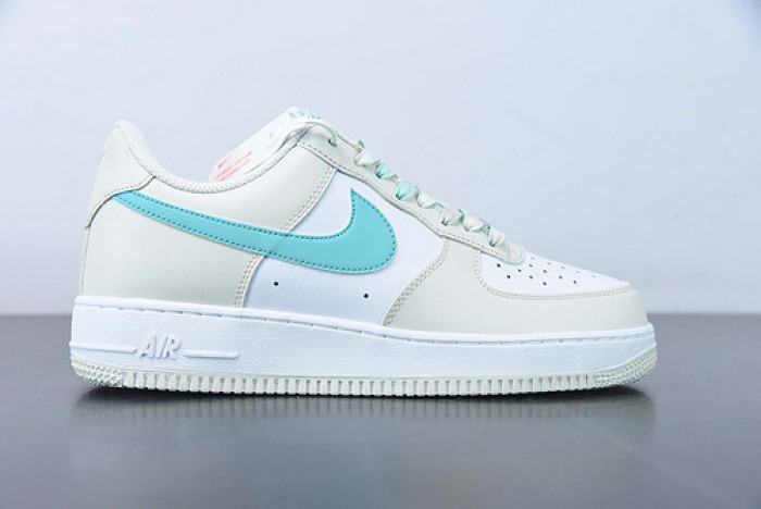 Nike Air Force 1 07 Low White Navy Blue Off-White LZ6699-555