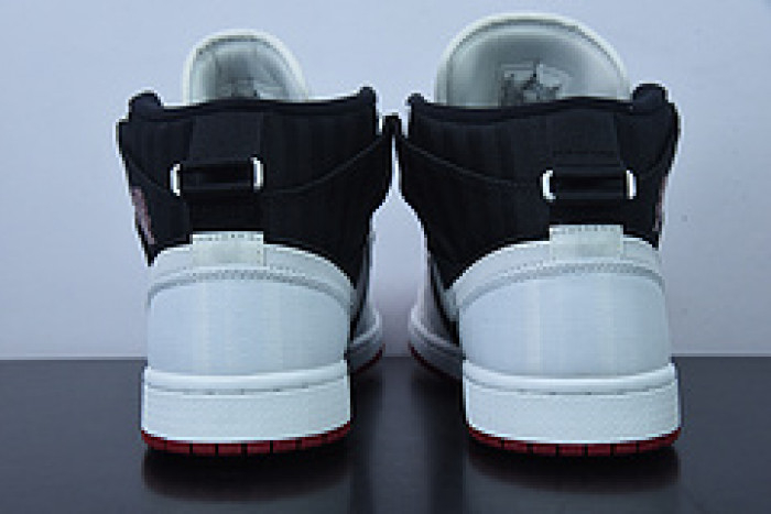 Air Jordan 1 Mid SE White Black Red DD9338-016
